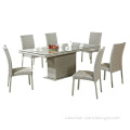 Outdoor Dining Table Set Rattan Chairs Garden Furniture